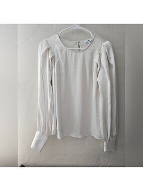 Express Off White Cream Blouse